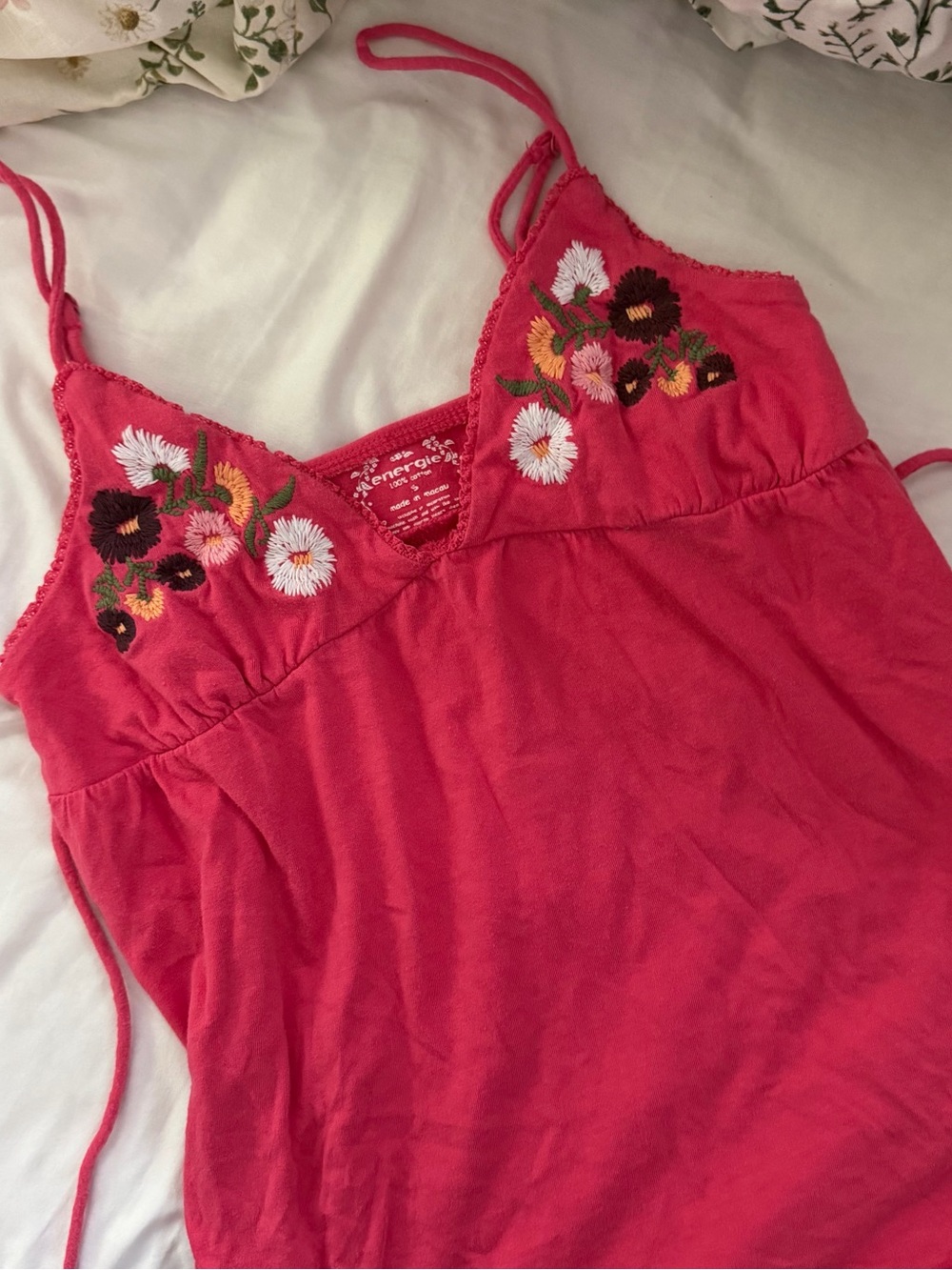 🩷 Babydoll Embroidered Y2K Beachy Tank Top